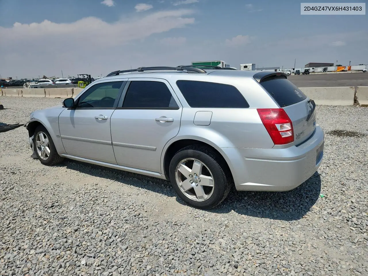 2006 Dodge Magnum Sxt VIN: 2D4GZ47VX6H431403 Lot: 58751896