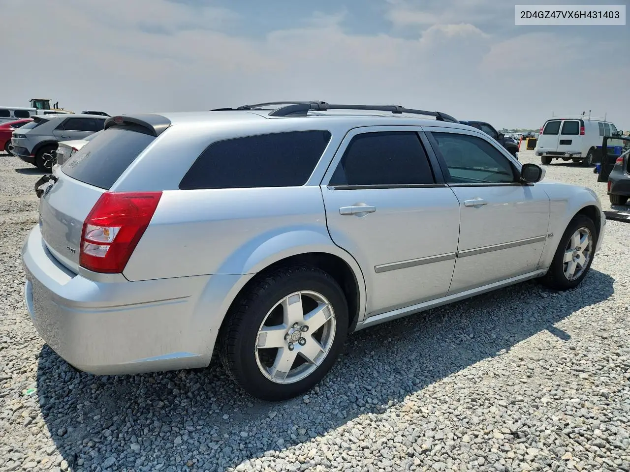 2006 Dodge Magnum Sxt VIN: 2D4GZ47VX6H431403 Lot: 58751896