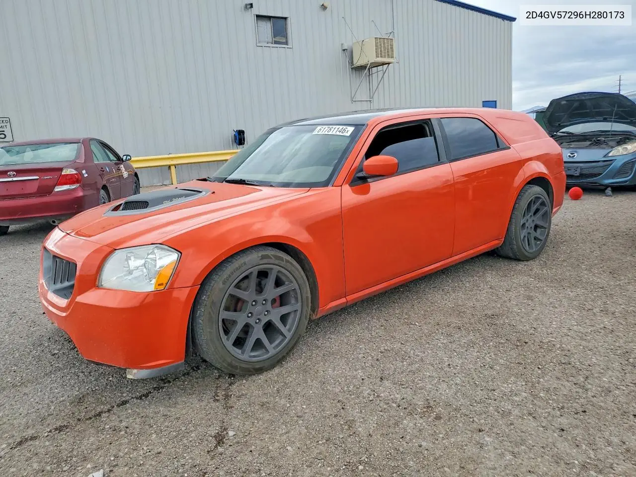 2006 Dodge Magnum R/T VIN: 2D4GV57296H280173 Lot: 61781146