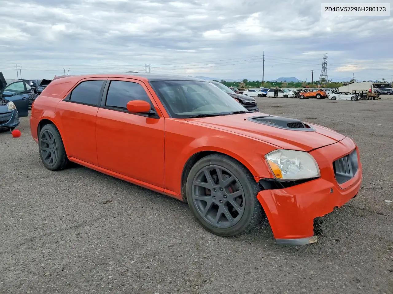 2006 Dodge Magnum R/T VIN: 2D4GV57296H280173 Lot: 61781146