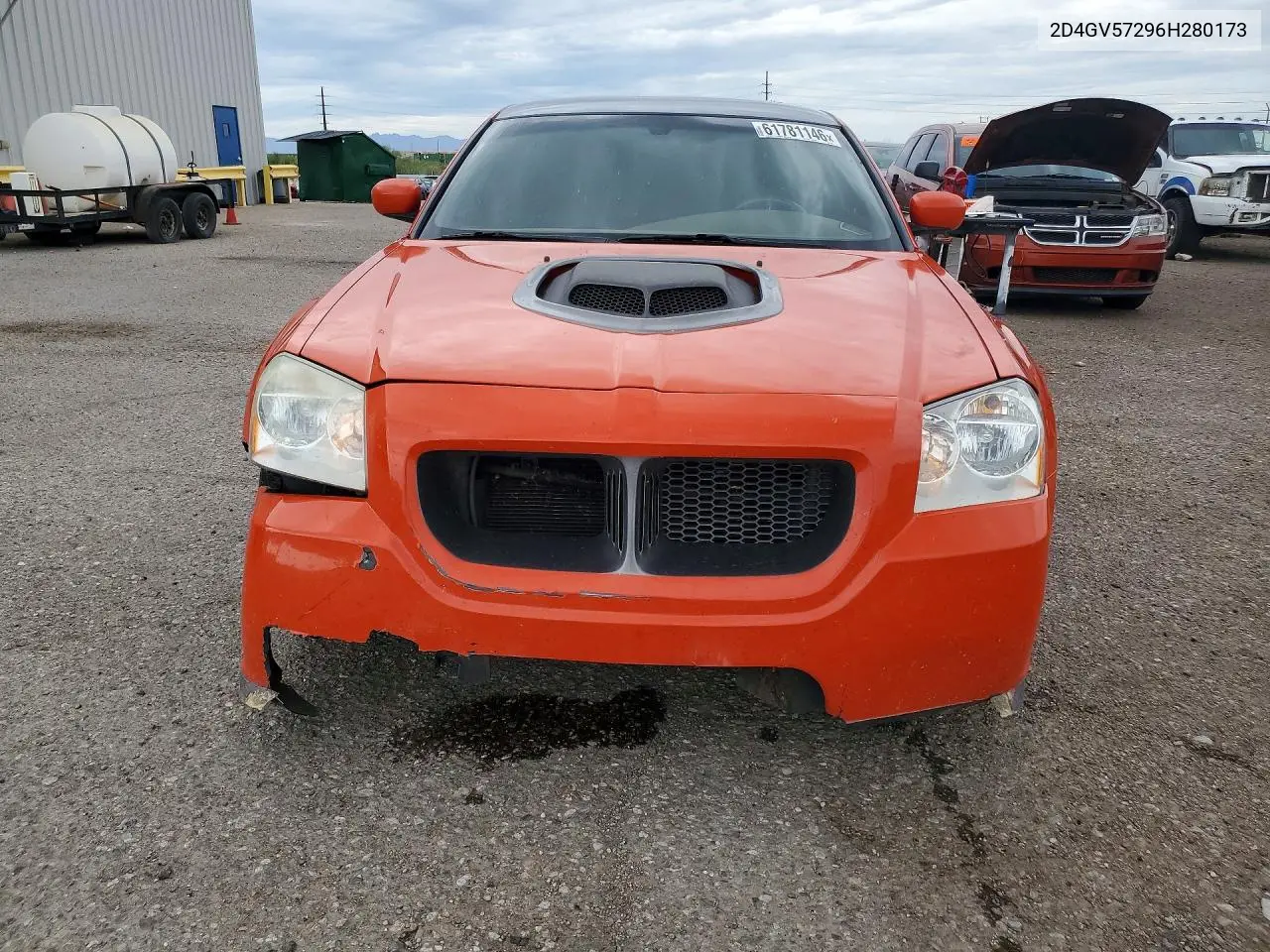 2006 Dodge Magnum R/T VIN: 2D4GV57296H280173 Lot: 61781146