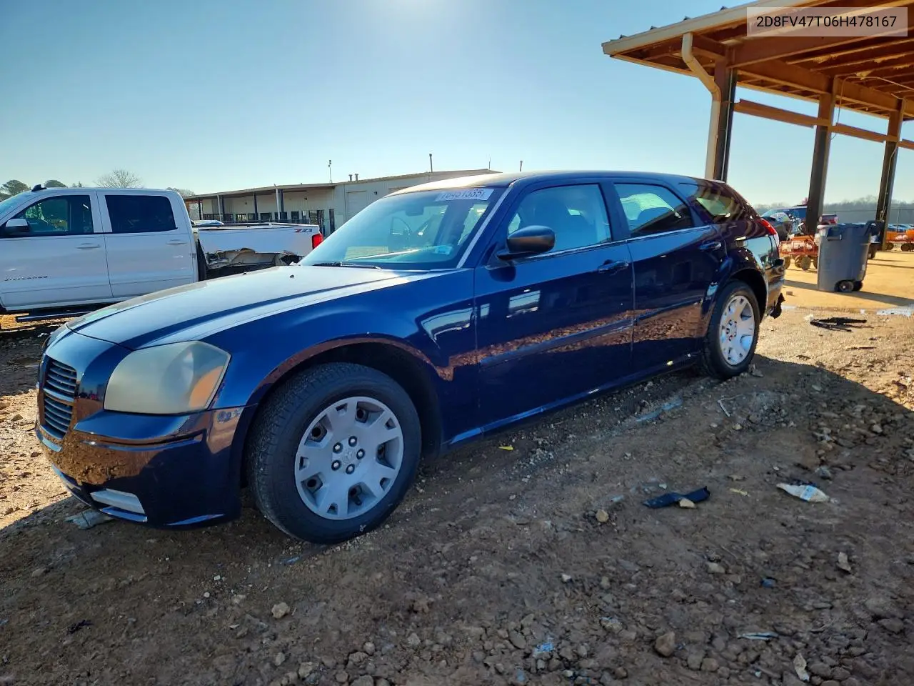 2006 Dodge Magnum VIN: 2D8FV47T06H478167 Lot: 76451535