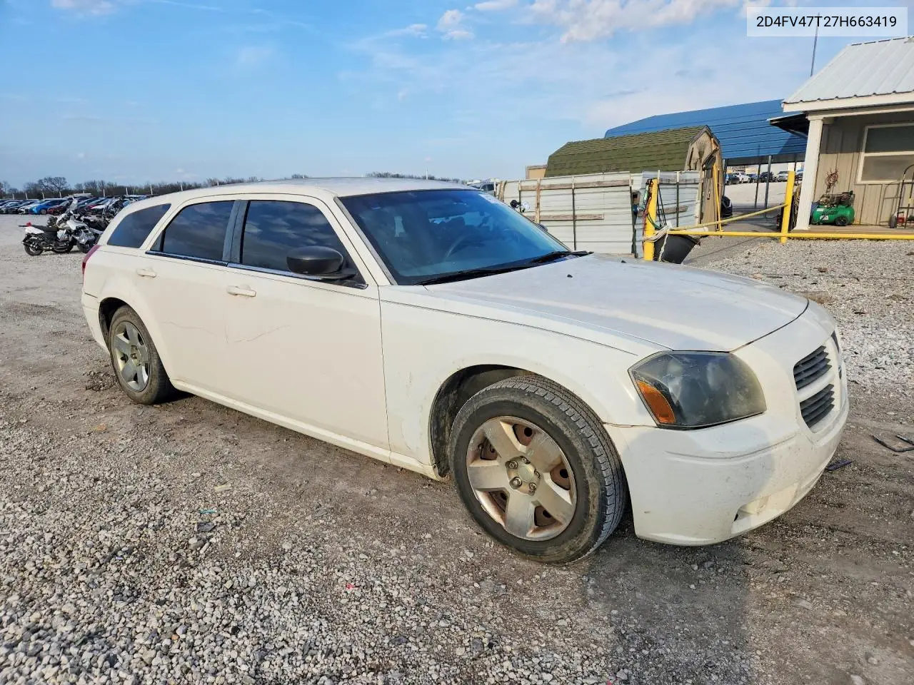 2007 Dodge Magnum Se VIN: 2D4FV47T27H663419 Lot: 41979266