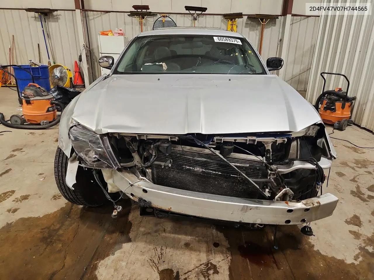 2007 Dodge Magnum Sxt VIN: 2D4FV47V07H744565 Lot: 60589376