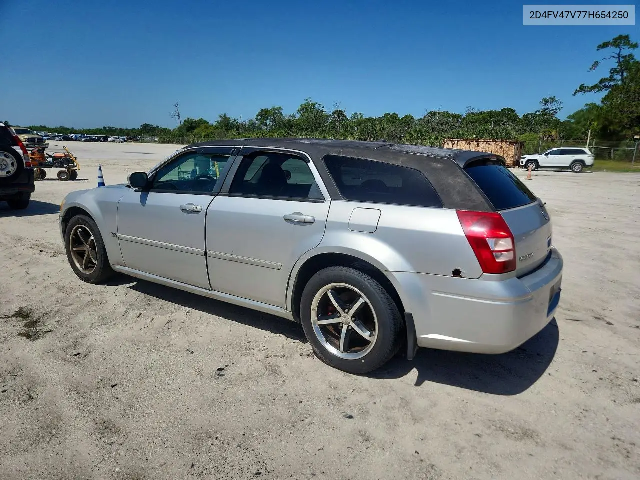 2007 Dodge Magnum Sxt VIN: 2D4FV47V77H654250 Lot: 60710956