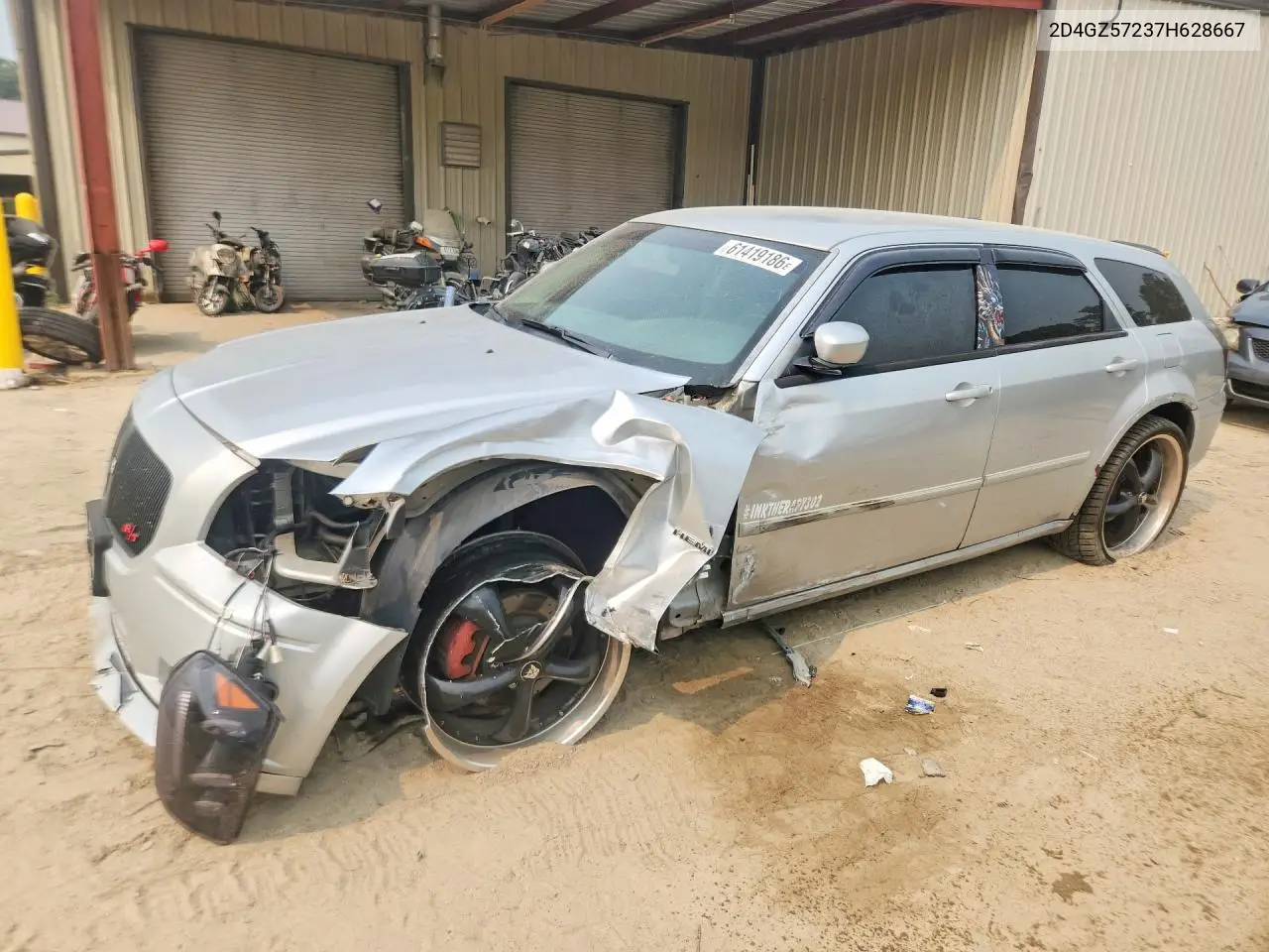 2007 Dodge Magnum R/T VIN: 2D4GZ57237H628667 Lot: 61419186