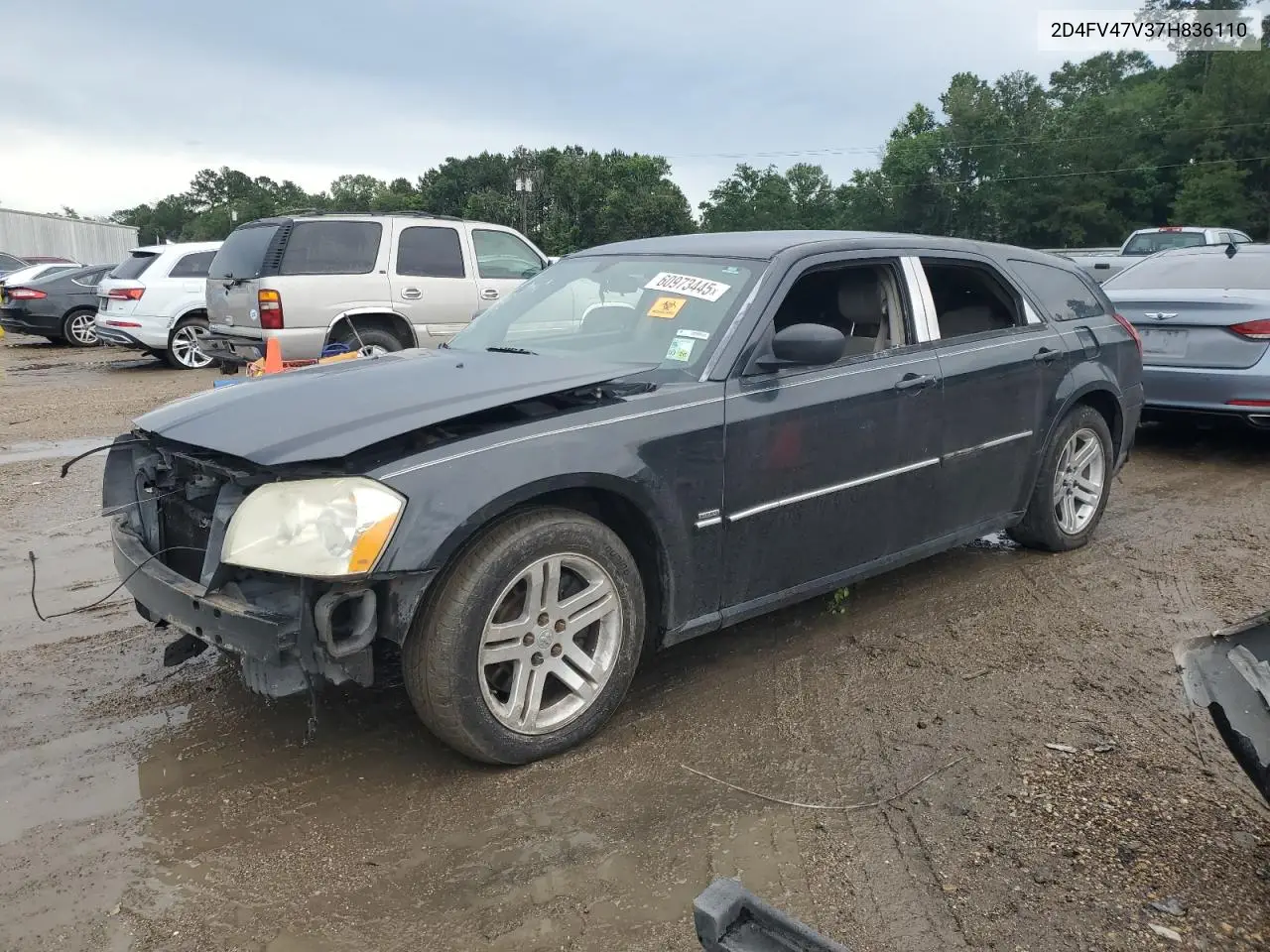 2007 Dodge Magnum Sxt VIN: 2D4FV47V37H836110 Lot: 78406185