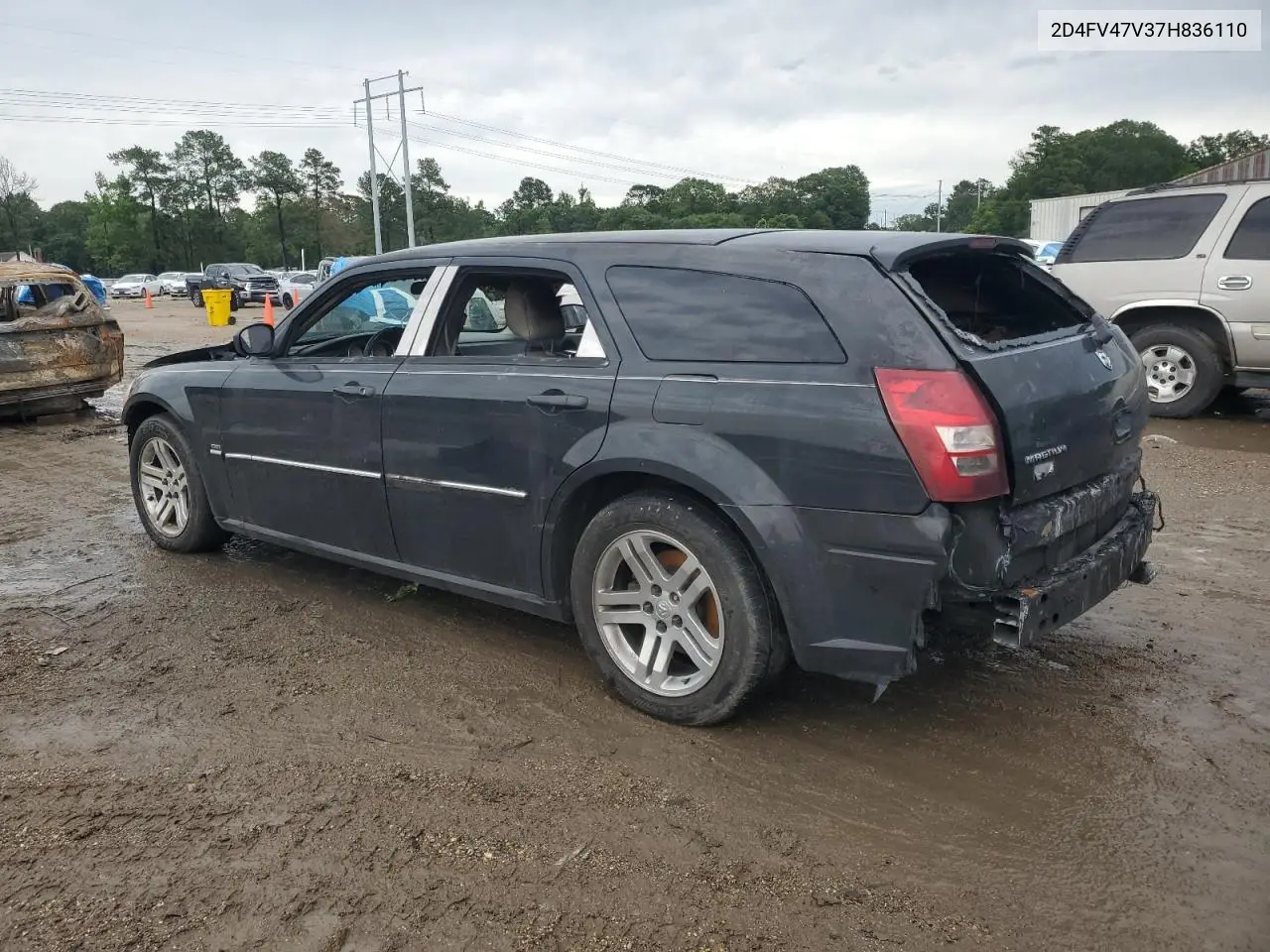 2007 Dodge Magnum Sxt VIN: 2D4FV47V37H836110 Lot: 78406185