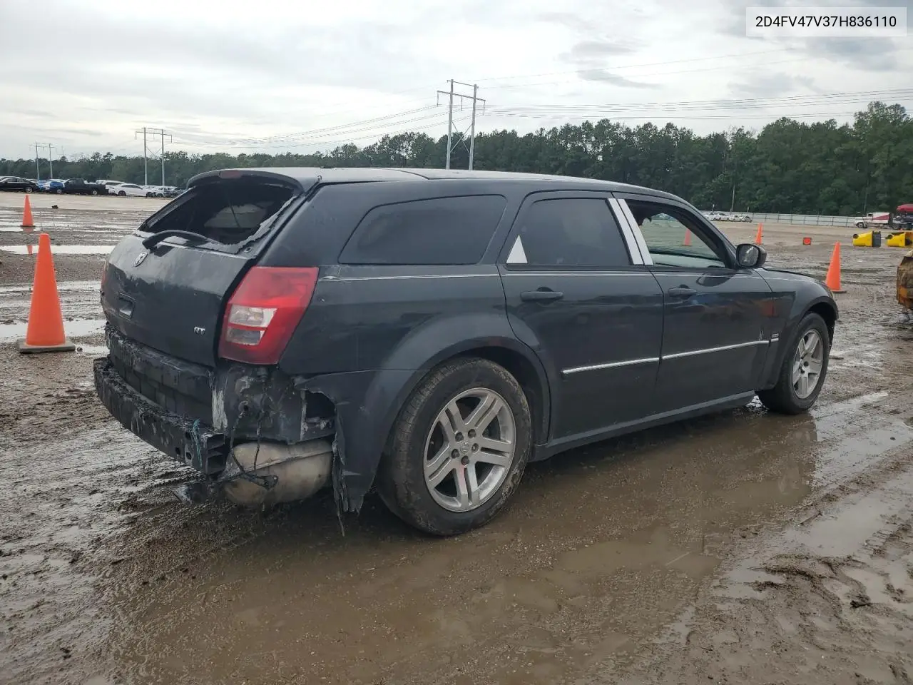 2007 Dodge Magnum Sxt VIN: 2D4FV47V37H836110 Lot: 78406185
