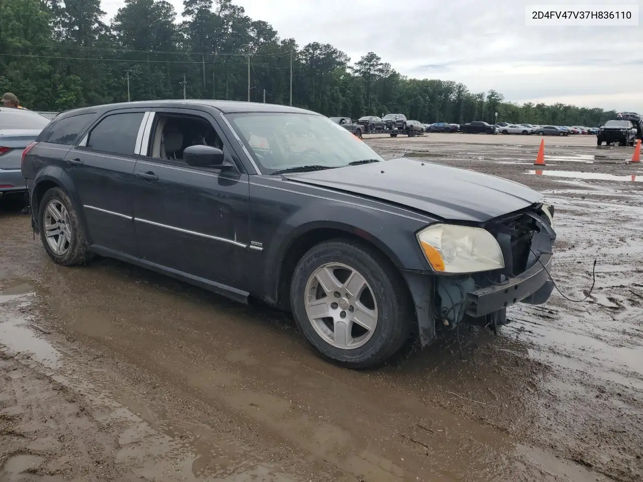 2007 Dodge Magnum Sxt VIN: 2D4FV47V37H836110 Lot: 78406185