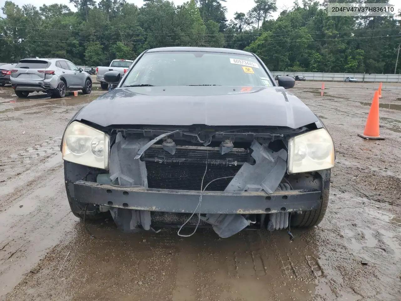 2007 Dodge Magnum Sxt VIN: 2D4FV47V37H836110 Lot: 78406185