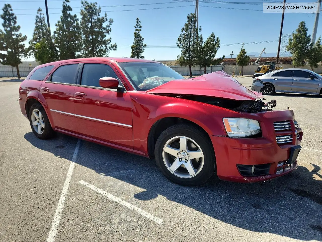 2008 Dodge Magnum Sxt VIN: 2D4FV37V48H126581 Lot: 51971366