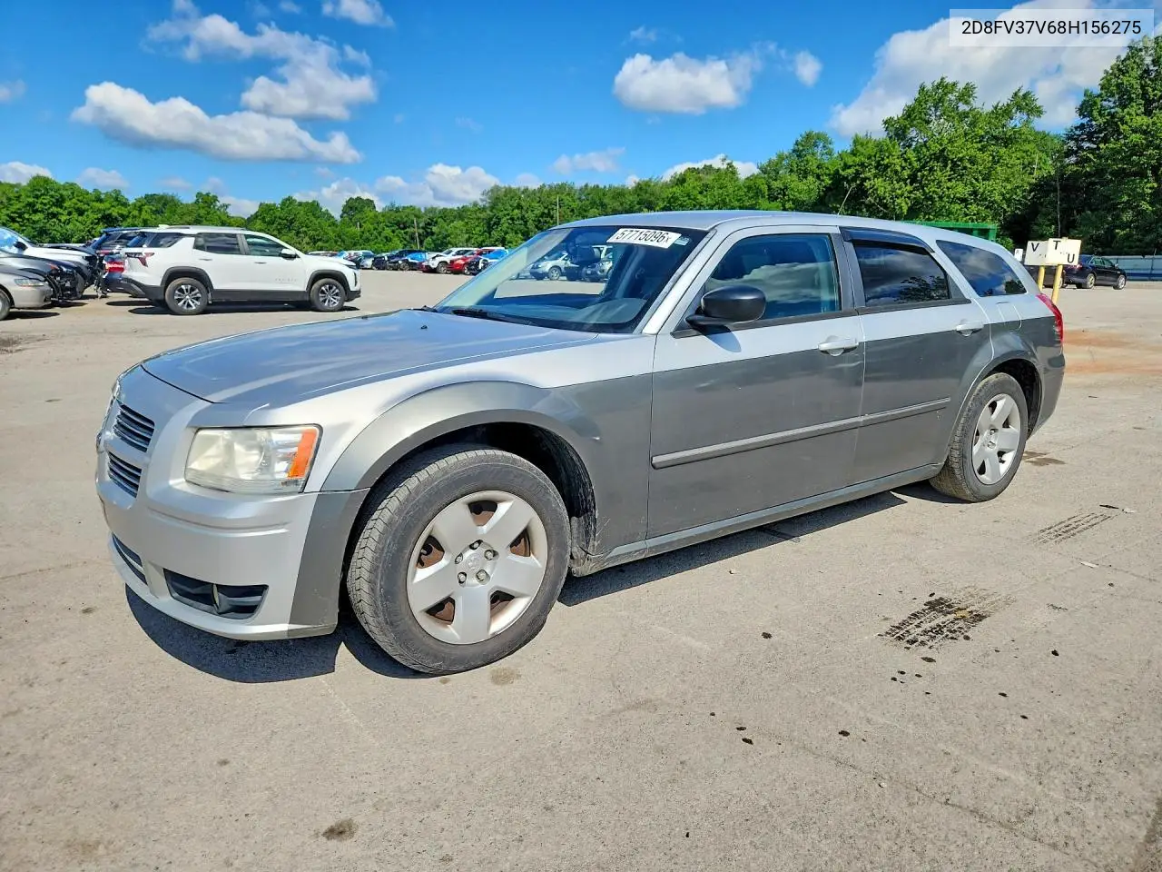 2008 Dodge Magnum Sxt VIN: 2D8FV37V68H156275 Lot: 57715096