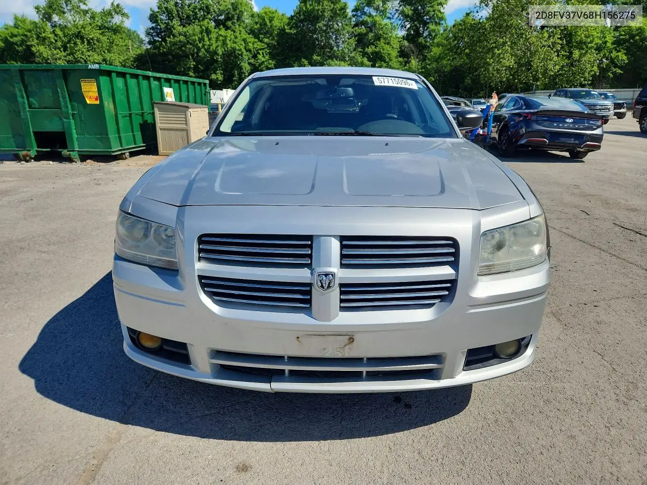 2008 Dodge Magnum Sxt VIN: 2D8FV37V68H156275 Lot: 57715096