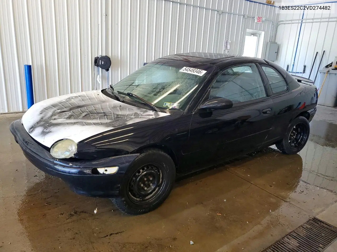 1997 Dodge Neon Base VIN: 1B3ES22C2VD274482 Lot: 54549346