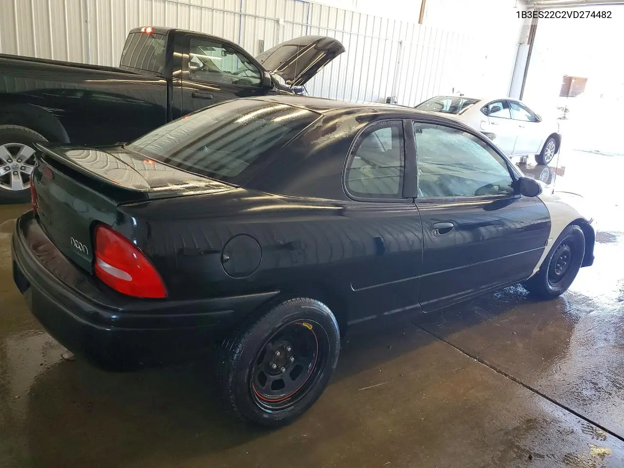 1997 Dodge Neon Base VIN: 1B3ES22C2VD274482 Lot: 54549346