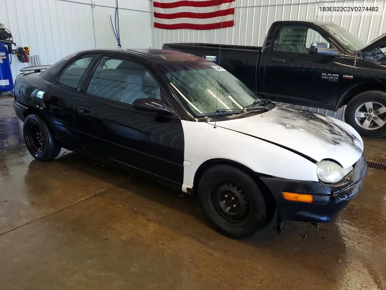1997 Dodge Neon Base VIN: 1B3ES22C2VD274482 Lot: 54549346