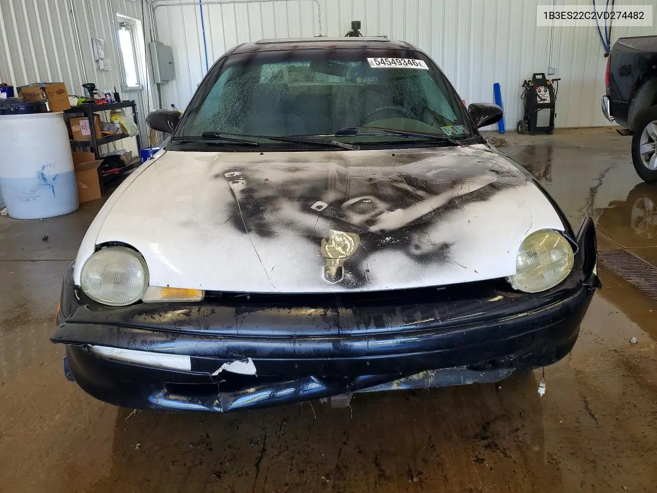 1997 Dodge Neon Base VIN: 1B3ES22C2VD274482 Lot: 54549346