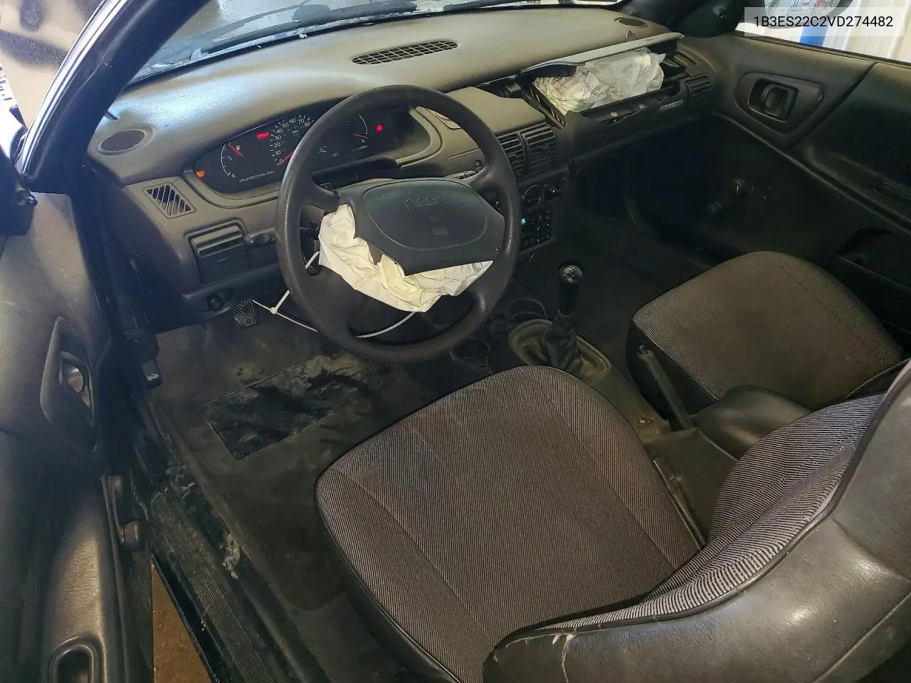 1997 Dodge Neon Base VIN: 1B3ES22C2VD274482 Lot: 54549346