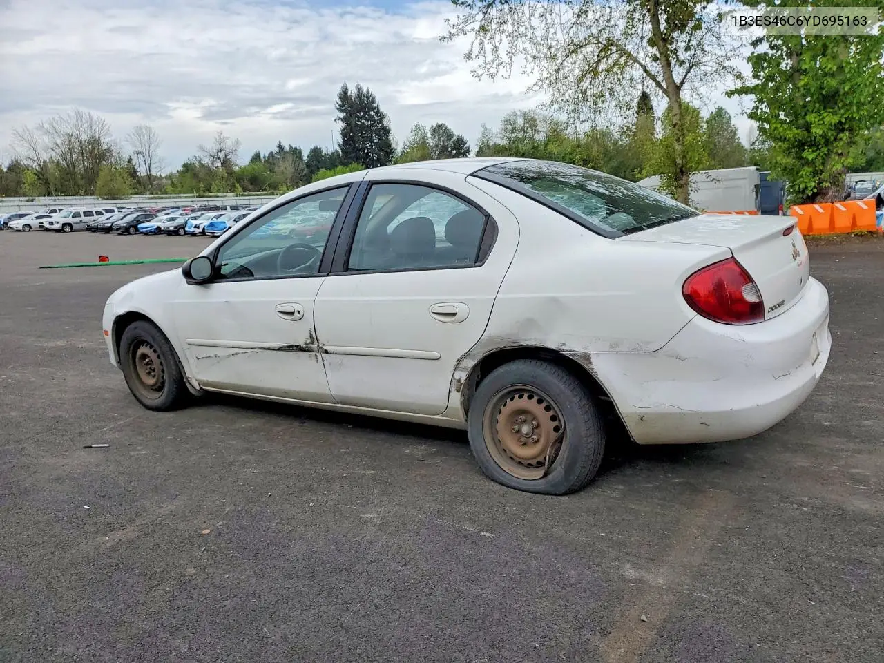 2000 Dodge Neon Base VIN: 1B3ES46C6YD695163 Lot: 50469606