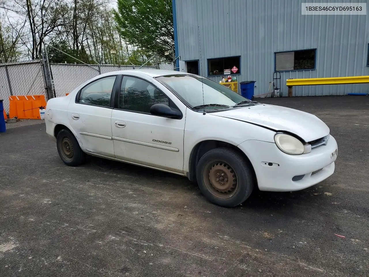2000 Dodge Neon Base VIN: 1B3ES46C6YD695163 Lot: 50469606