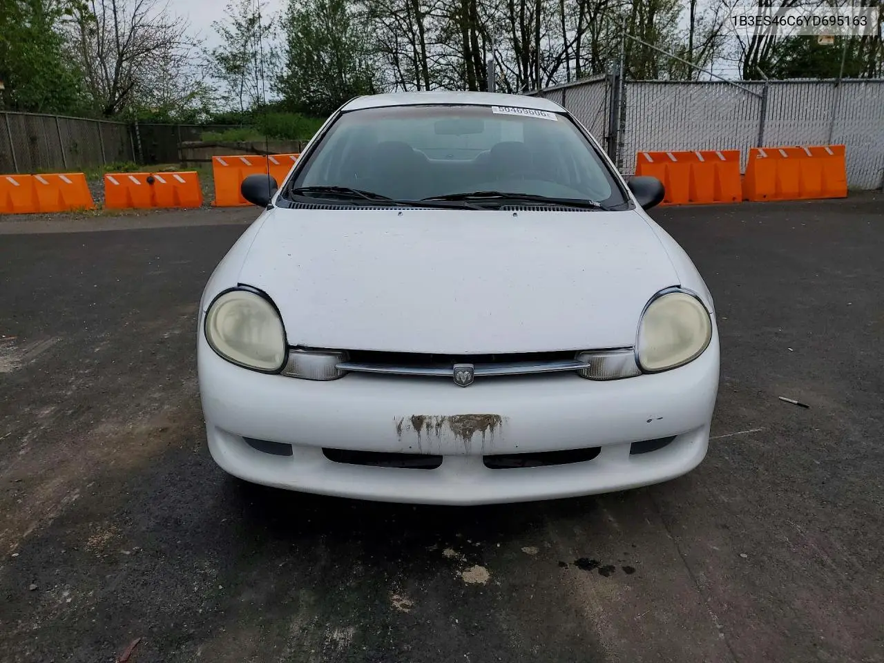 2000 Dodge Neon Base VIN: 1B3ES46C6YD695163 Lot: 50469606