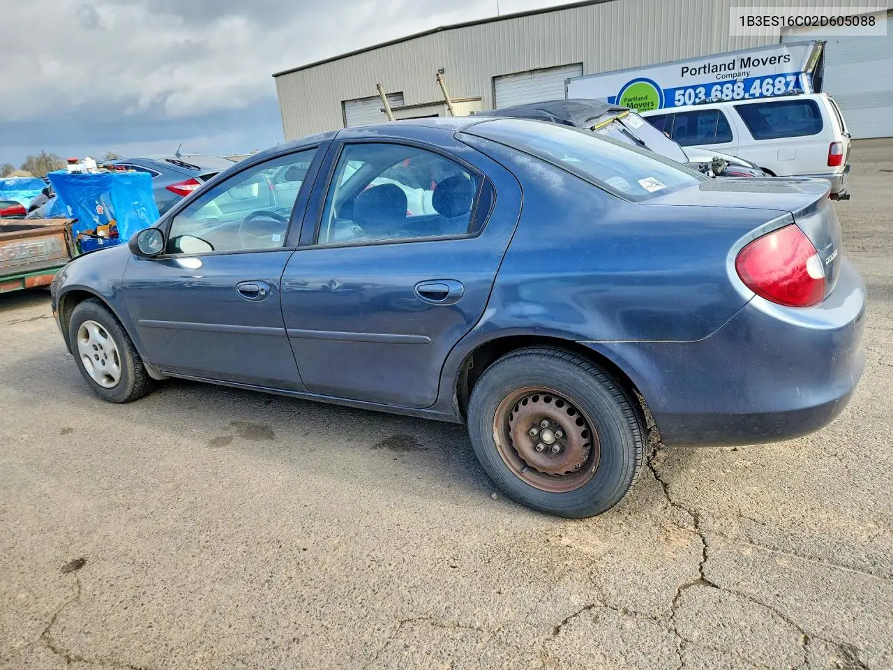 2002 Dodge Neon S VIN: 1B3ES16C02D605088 Lot: 78312045