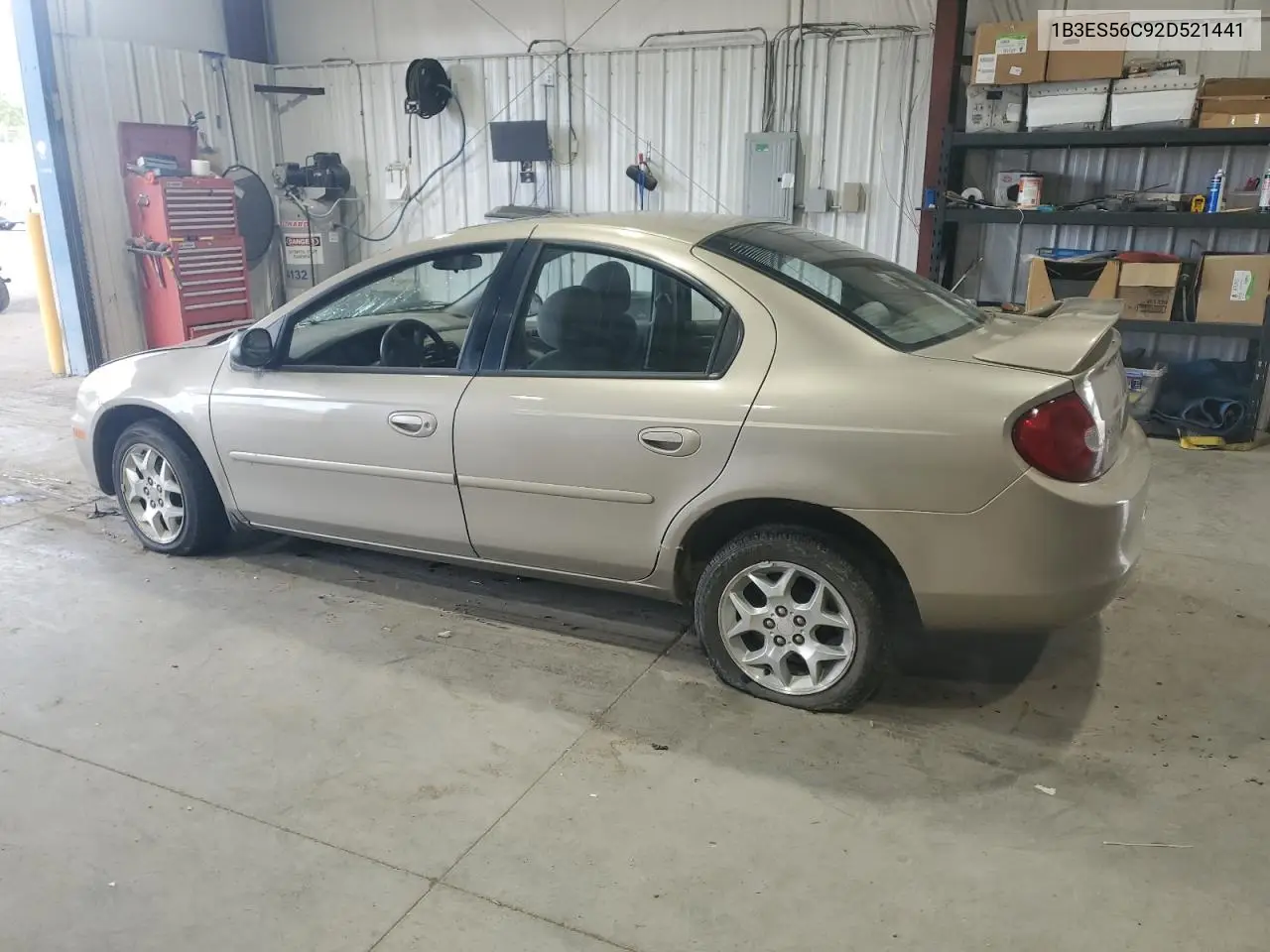 2002 Dodge Neon Es VIN: 1B3ES56C92D521441 Lot: 80201885