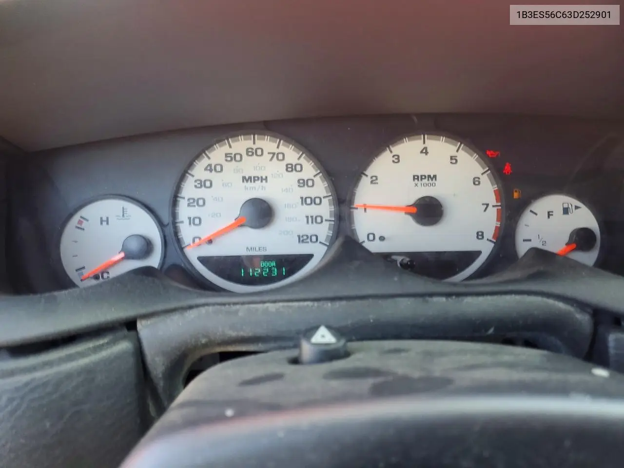 2003 Dodge Neon Sxt VIN: 1B3ES56C63D252901 Lot: 49311056
