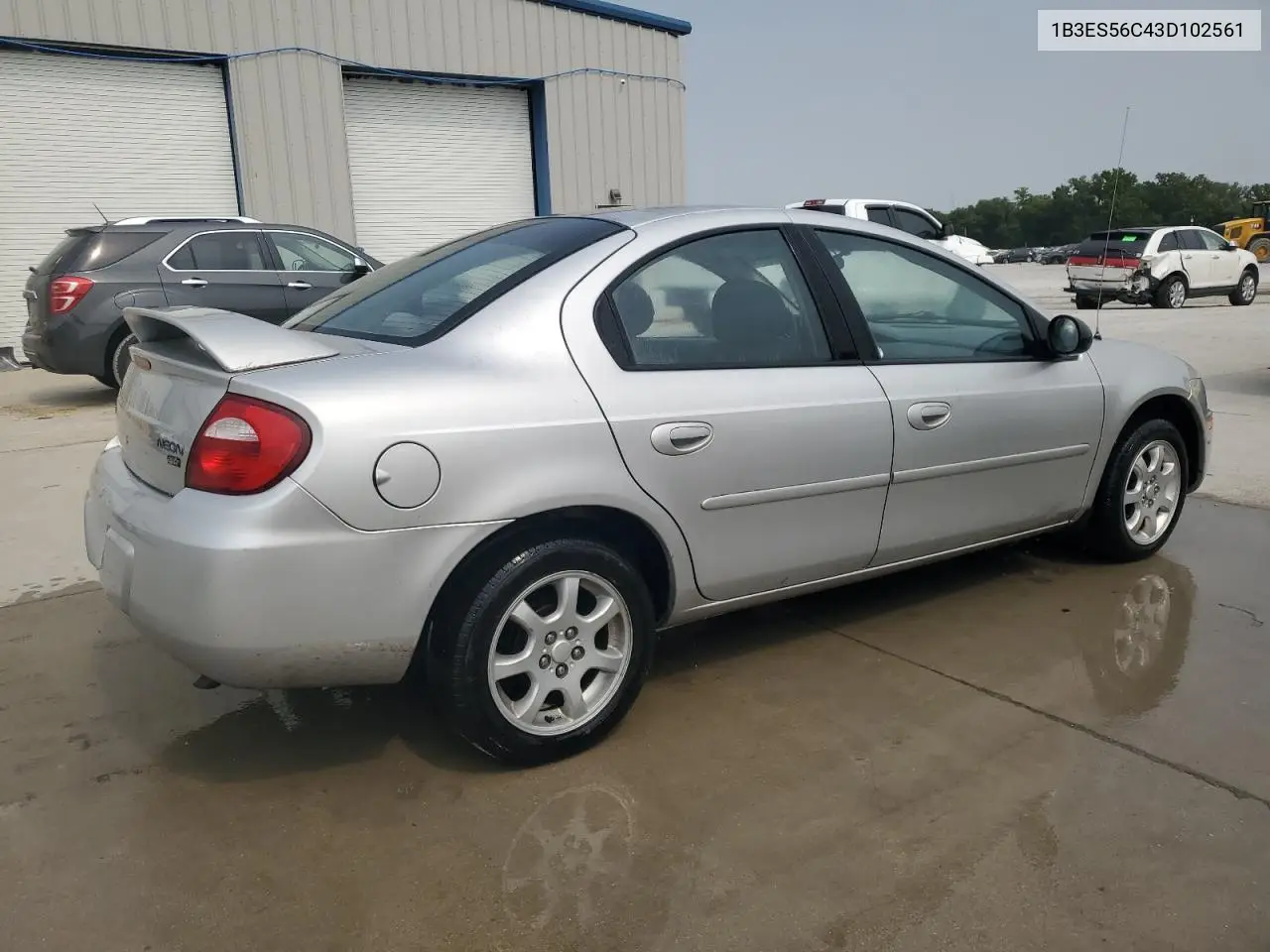 2003 Dodge Neon Sxt VIN: 1B3ES56C43D102561 Lot: 71547095