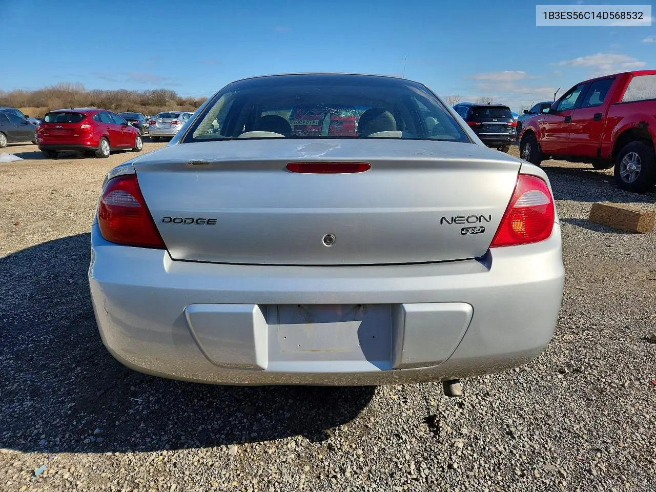 2004 Dodge Neon Sxt VIN: 1B3ES56C14D568532 Lot: 47649876