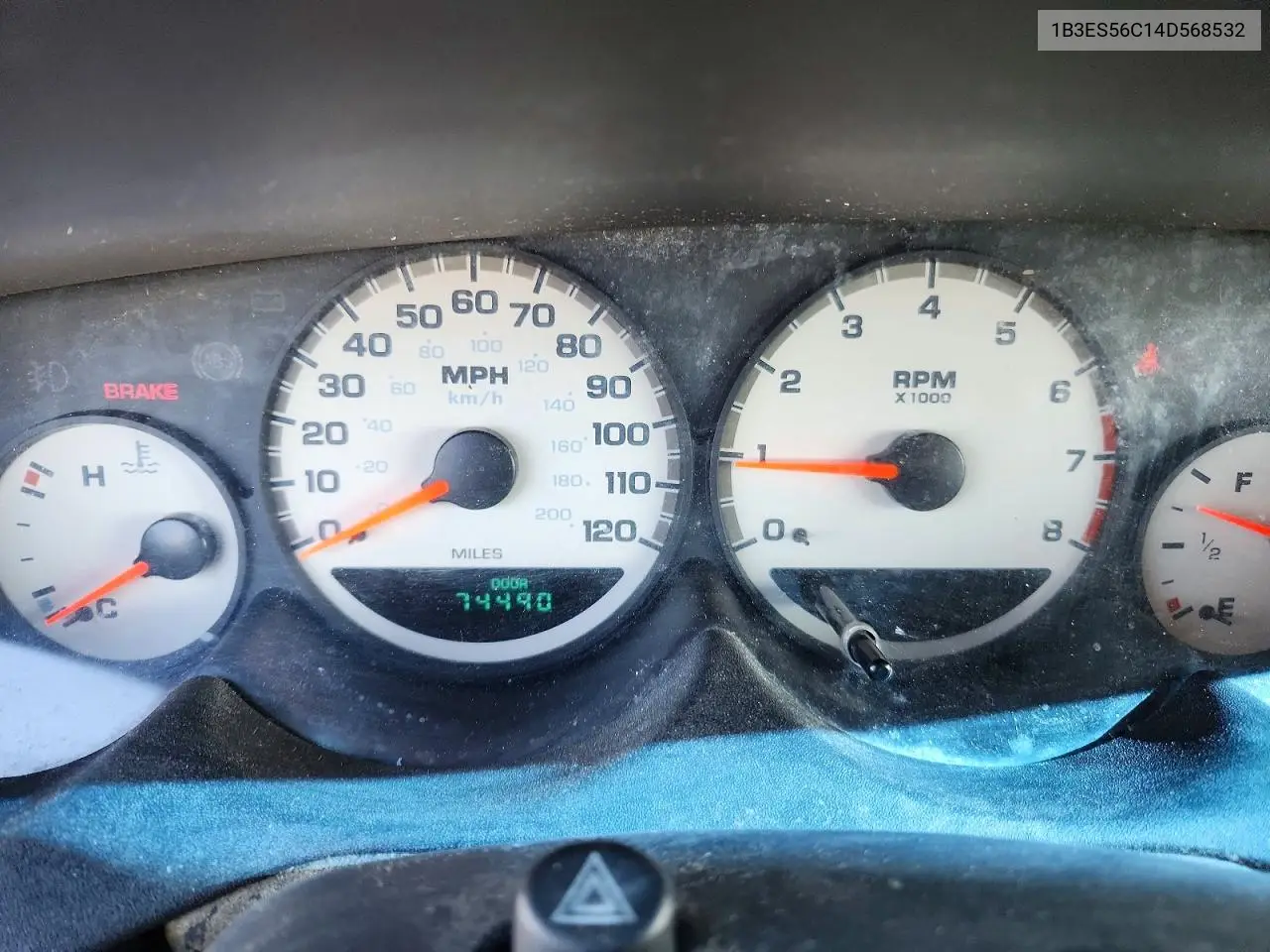 2004 Dodge Neon Sxt VIN: 1B3ES56C14D568532 Lot: 47649876