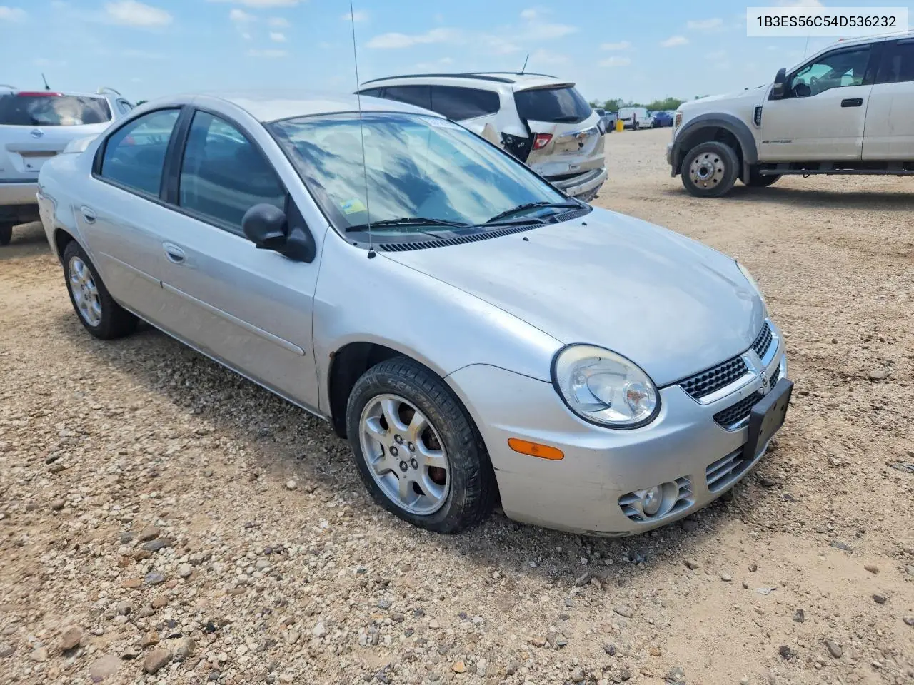 2004 Dodge Neon Sxt VIN: 1B3ES56C54D536232 Lot: 55121686