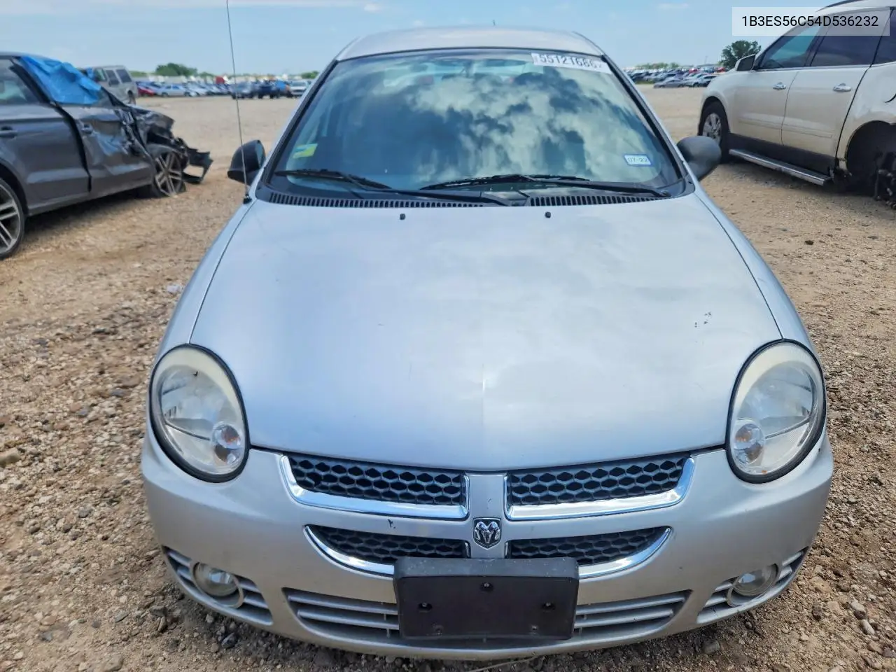 2004 Dodge Neon Sxt VIN: 1B3ES56C54D536232 Lot: 55121686