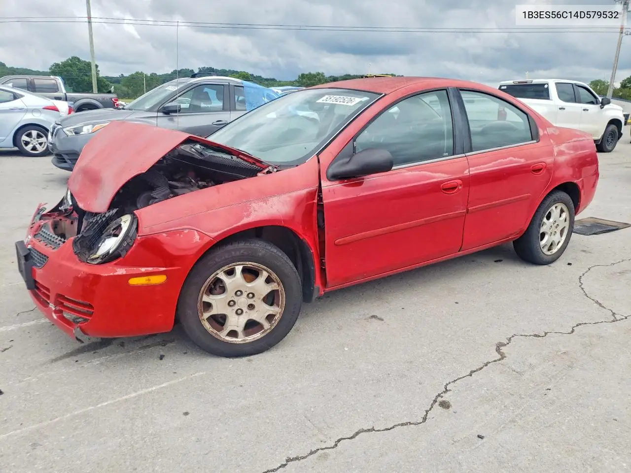 2004 Dodge Neon Sxt VIN: 1B3ES56C14D579532 Lot: 55192526