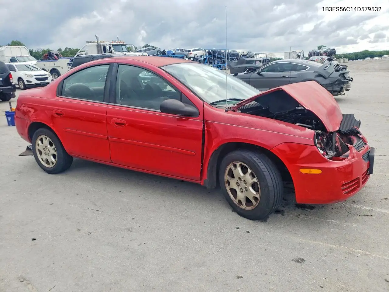 2004 Dodge Neon Sxt VIN: 1B3ES56C14D579532 Lot: 55192526