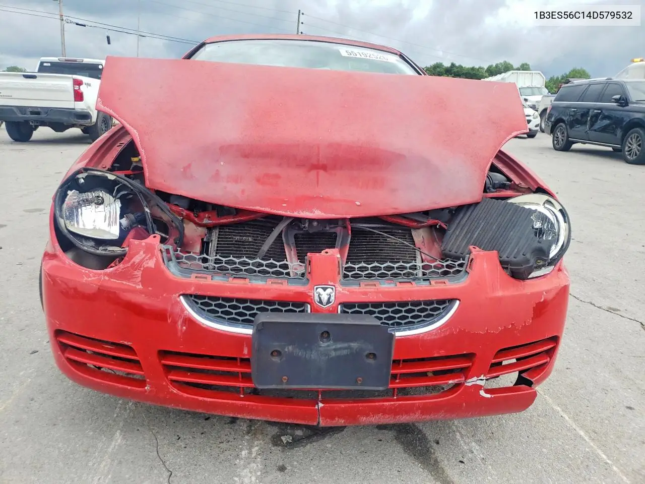 2004 Dodge Neon Sxt VIN: 1B3ES56C14D579532 Lot: 55192526