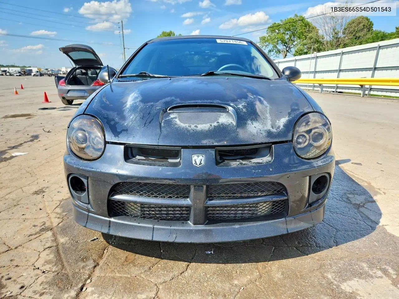 2004 Dodge Neon Srt-4 VIN: 1B3ES66S54D501543 Lot: 57071456