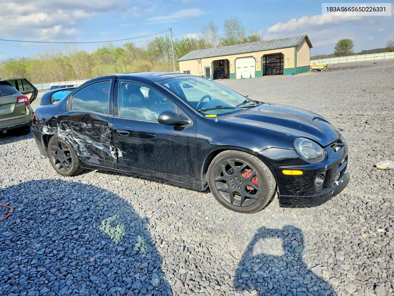 2005 Dodge Neon Srt-4 VIN: 1B3AS66S65D226331 Lot: 49983296