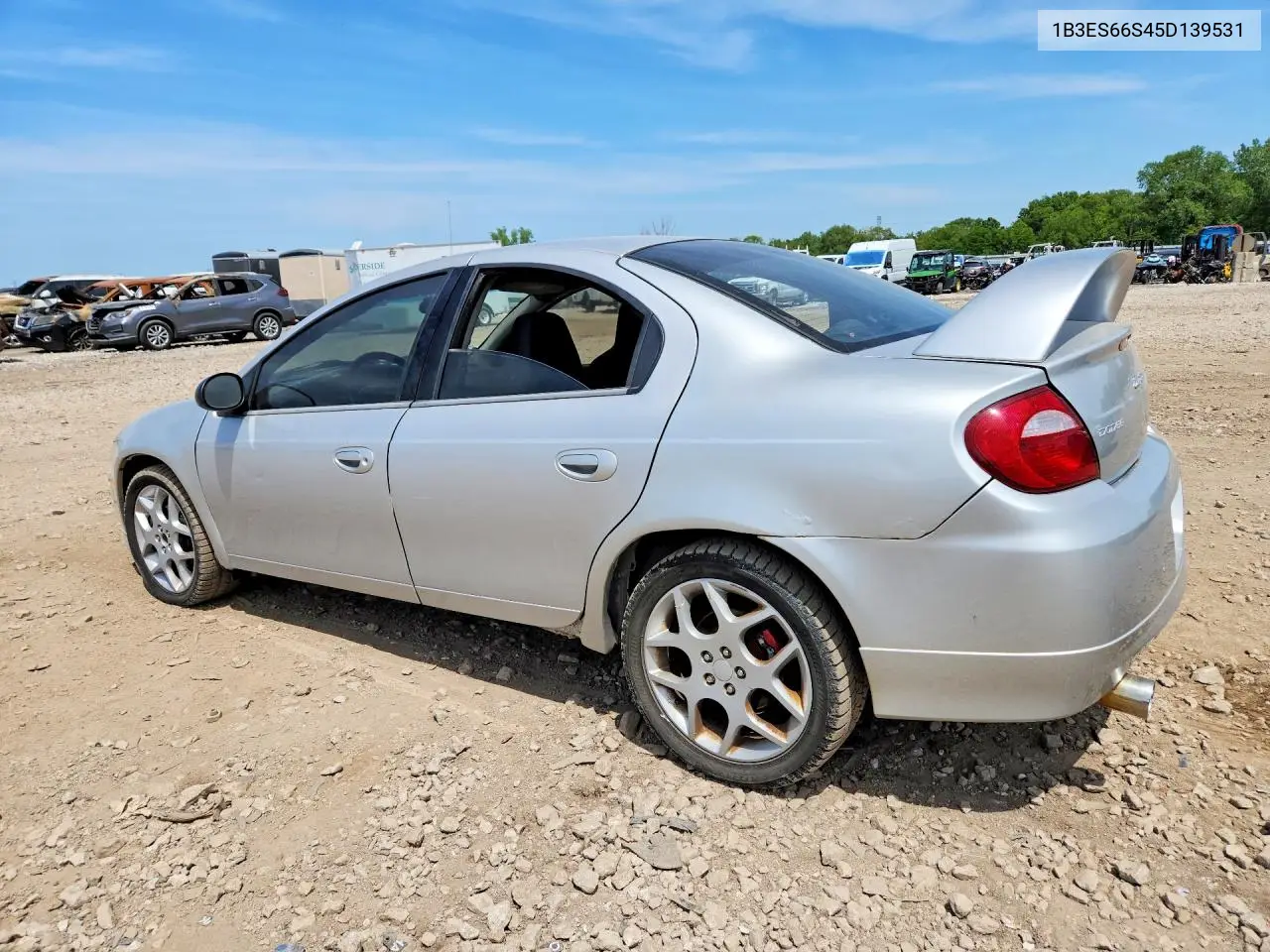 2005 Dodge Neon Srt-4 VIN: 1B3ES66S45D139531 Lot: 55552596