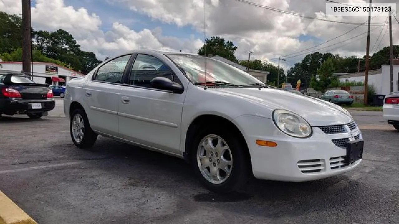 2005 Dodge Neon Sxt VIN: 1B3ES56C15D173123 Lot: 56059332