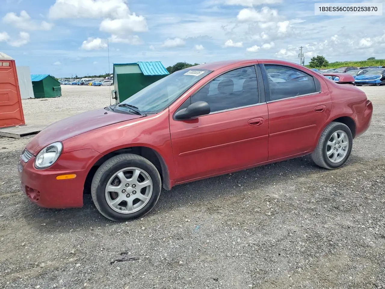 2005 Dodge Neon Sxt VIN: 1B3ES56C05D253870 Lot: 57005536