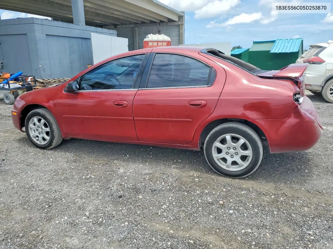 2005 Dodge Neon Sxt VIN: 1B3ES56C05D253870 Lot: 57005536