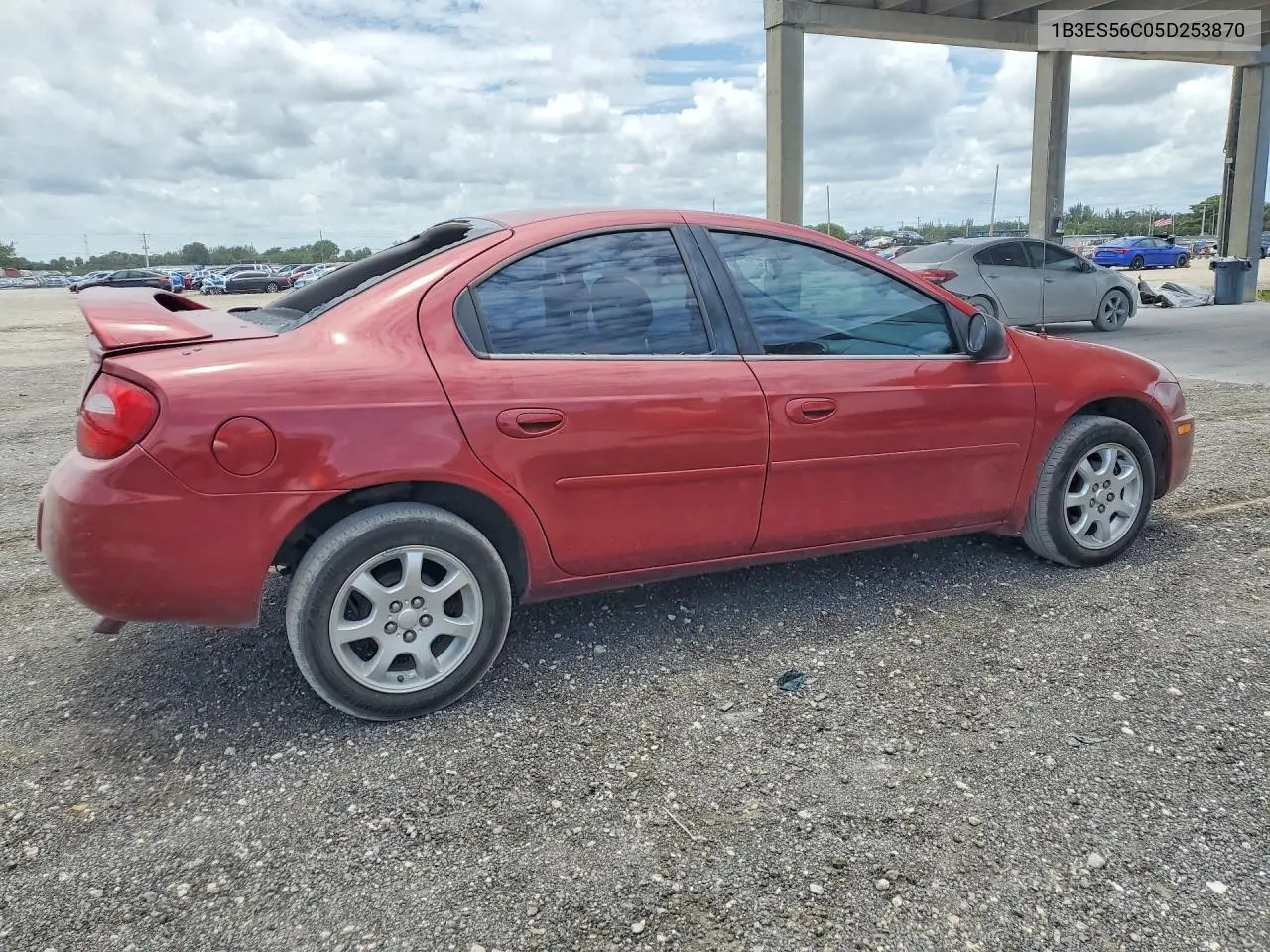 2005 Dodge Neon Sxt VIN: 1B3ES56C05D253870 Lot: 57005536