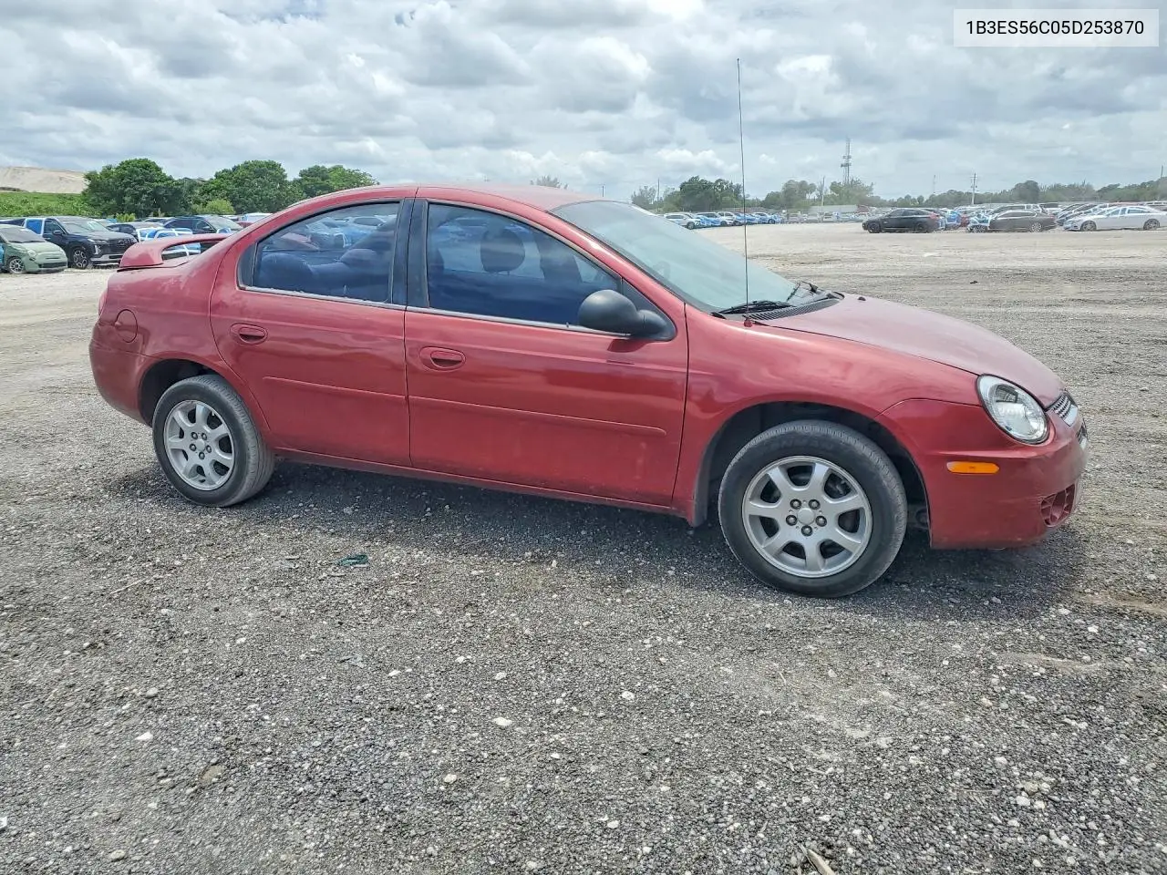 2005 Dodge Neon Sxt VIN: 1B3ES56C05D253870 Lot: 57005536