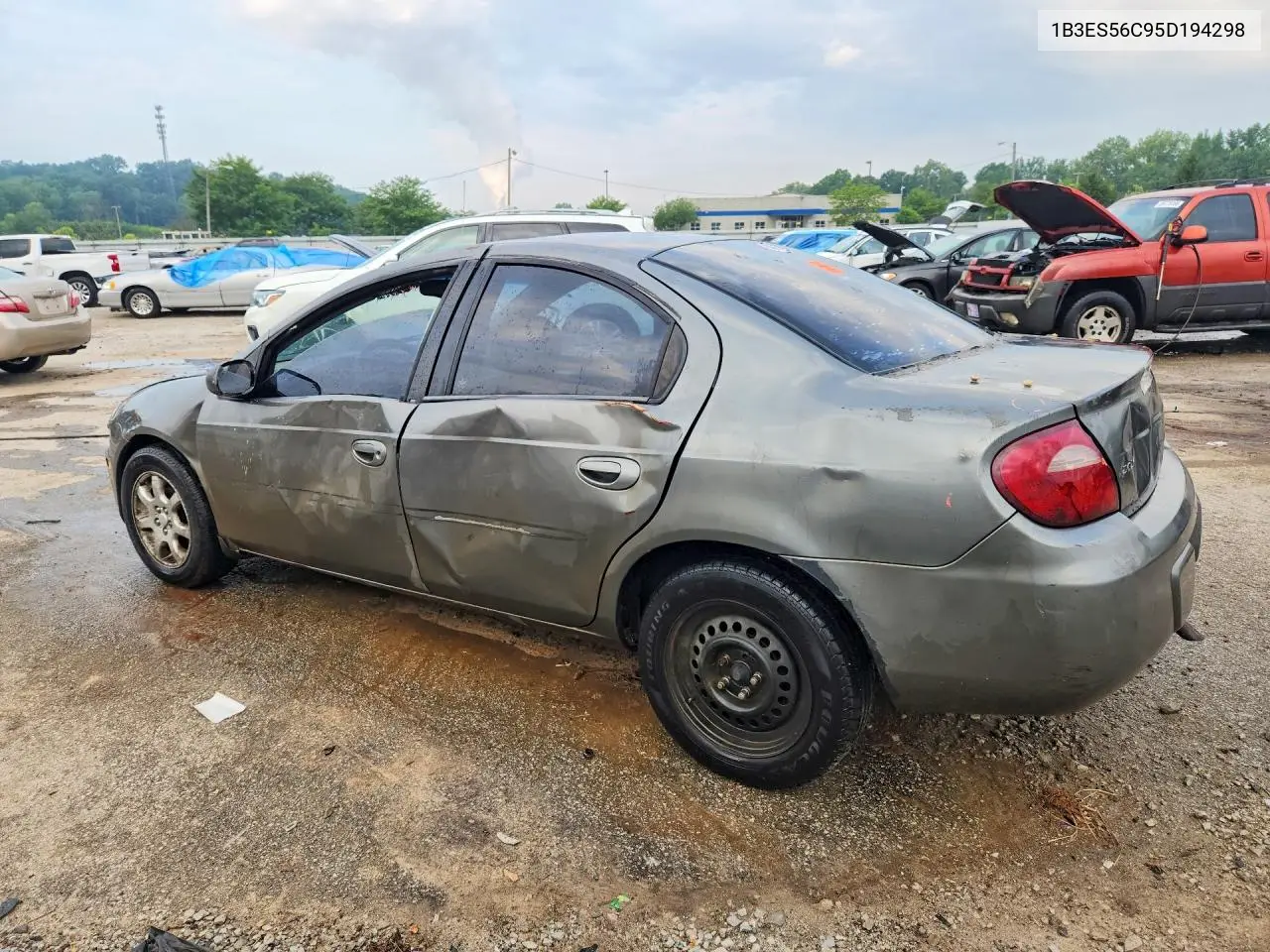 2005 Dodge Neon Sxt VIN: 1B3ES56C95D194298 Lot: 59963406