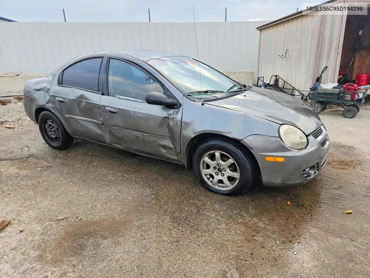 2005 Dodge Neon Sxt VIN: 1B3ES56C95D194298 Lot: 59963406