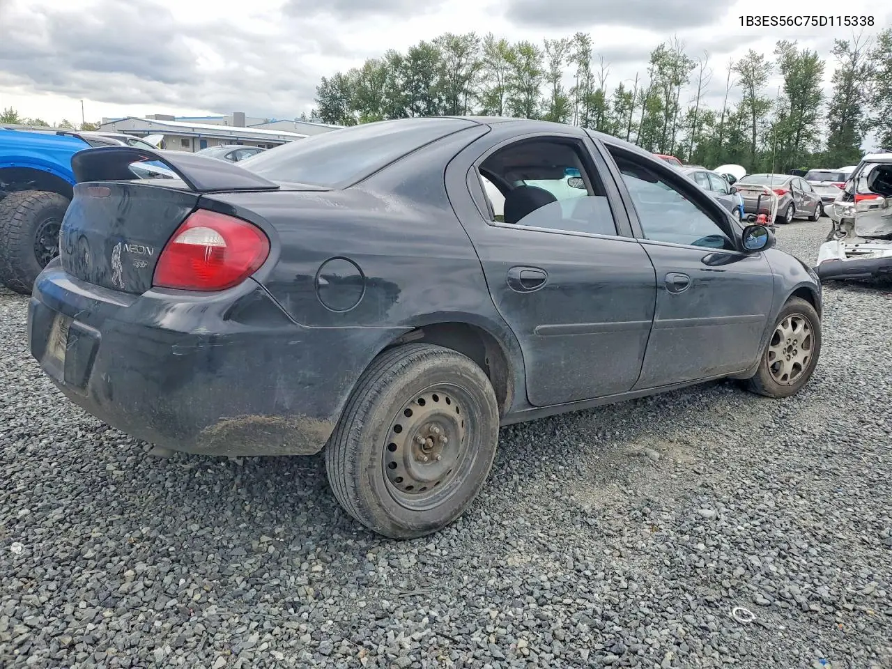 2005 Dodge Neon Sxt VIN: 1B3ES56C75D115338 Lot: 85965195