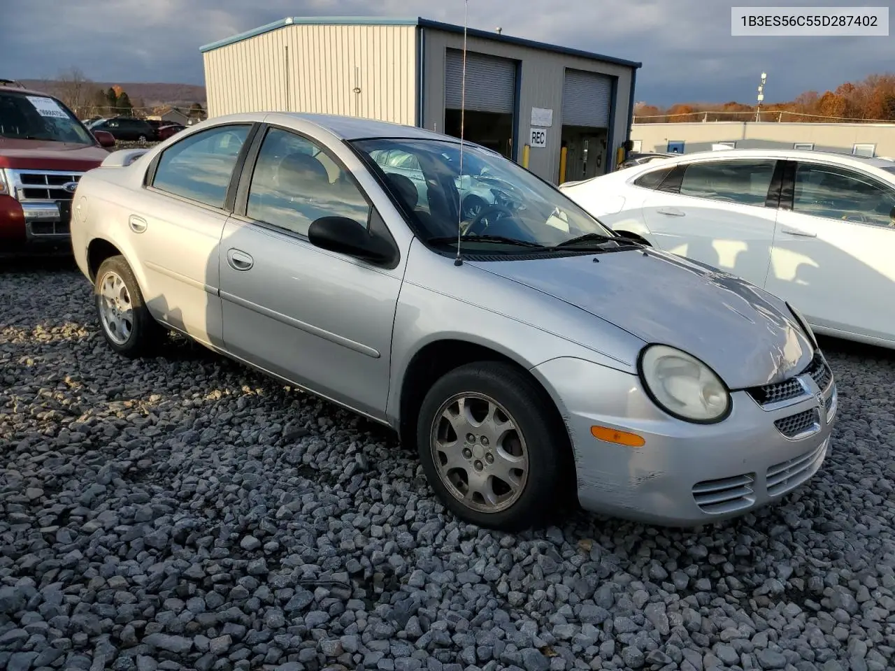 2005 Dodge Neon Sxt VIN: 1B3ES56C55D287402 Lot: 91000935