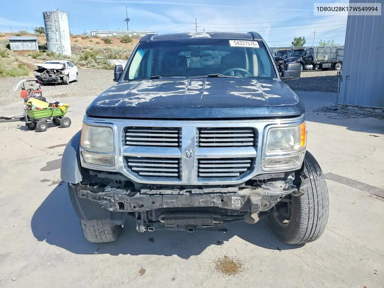 2007 Dodge Nitro Sxt VIN: 1D8GU28K17W549994 Lot: 54337576